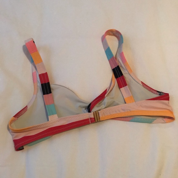 Solid & Striped Bikini Top - Picture 2 of 5